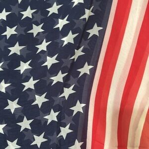 American Flag scarf / wrap